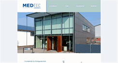 Desktop Screenshot of med-tec.de
